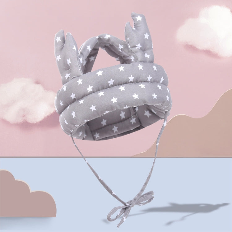 Berretto protettivo anticaduta traspirante per bebè Berretto protettivo per bebè Berretto paracolpi per bambini, Spec:, Starfish, Pink Forest, Green Forest, Gray Forest, Pink Forest Antlers, Green Forest Antlers, Gray Forest Antlers, Starfish Antlers  ...