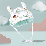 Berretto protettivo anticaduta traspirante per bebè Berretto protettivo per bebè Berretto paracolpi per bambini, Spec:, Starfish, Pink Forest, Green Forest, Gray Forest, Pink Forest Antlers, Green Forest Antlers, Gray Forest Antlers, Starfish Antlers  ...