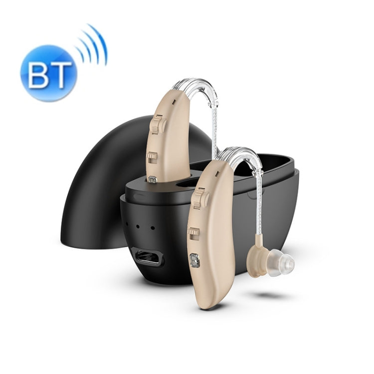 Amplificatore sonoro ricaricabile per apparecchi acustici GM-301, specifiche:, Bluetooth Model Skin Color, Bluetooth Model Blue, Without Bluetooth Blue, Without Bluetooth Skin Color, Without Bluetooth Black, With Charging Pod Blue+White                ...