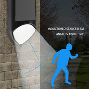 Lampada solare da giardino con sensore umano 59 LED