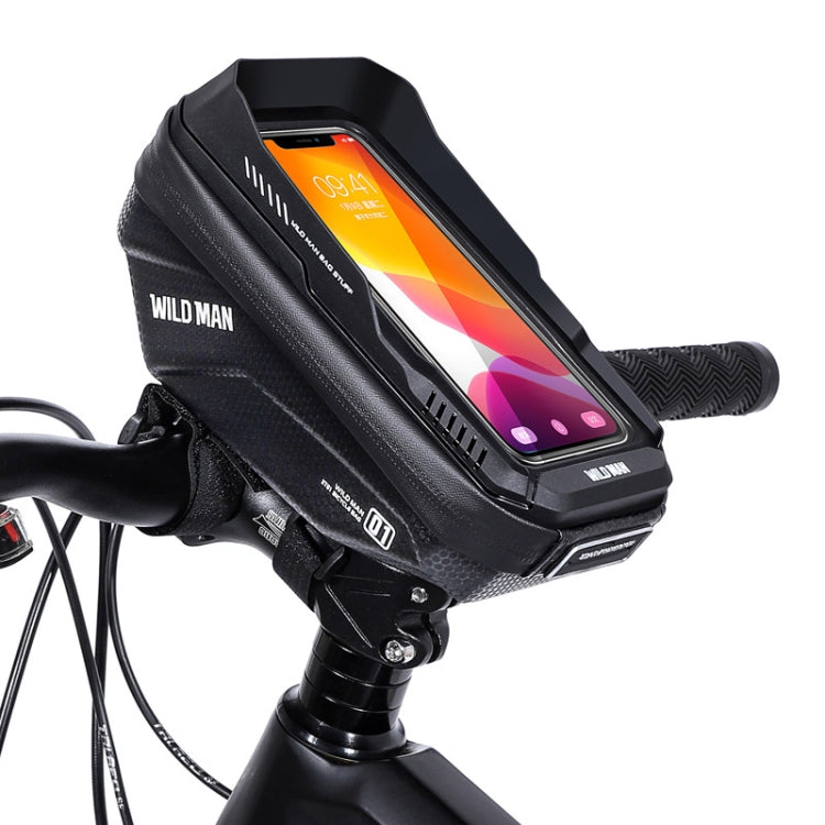 Borsa manubrio bici 1L EVA con touch screen impermeabile