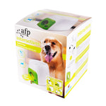AFP Tennis Food Reward Machine Leaky Feeder Dog Smart Feeding Machine Toy, Green+1 Ball