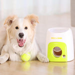 AFP Tennis Food Reward Machine Leaky Feeder Dog Smart Feeding Machine Toy, Green+1 Ball