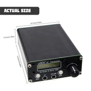 Usdr Usdx + V2 Plus 8 Band SDR Full Mode HF SSB QRP Ricetrasmettitore ad alta frequenza, specifiche:, EU Plug, US Plug, No Power Supply