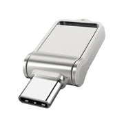 USB 2.0 + Type-C/USB-C ad alta velocità Mini computer e telefono U disco rotante a doppio scopo, 16GB, 32GB, 64GB, 128GB