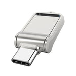 USB 2.0 + Type-C/USB-C ad alta velocità Mini computer e telefono U disco rotante a doppio scopo, 16GB, 32GB, 64GB, 128GB