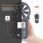 Anemometro palmare BT-100 misuratore velocità e temperatura