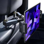 Supporto per tablet per telefono con cuscino posteriore per auto Supporto per telefono per auto girevole, Car Rear Pillow Phone Tablet Bracket