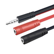 Cavo adattatore audio 3.5mm con microfono