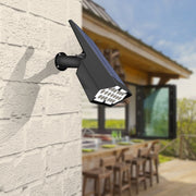 Faretto solare da giardino 19 LED con pannello policristallino