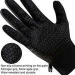 A045 Guanti da ciclismo Touch Screen Guanti sportivi impermeabili antivento per tenere al caldo, M, L, XL