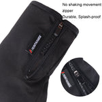 HUNTRANGE A023 Guanti touch screen in velluto per equitazione sportiva impermeabile all'aperto, M, L, XL