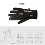 Guanti impermeabili touch screen per outdoor S-XXL