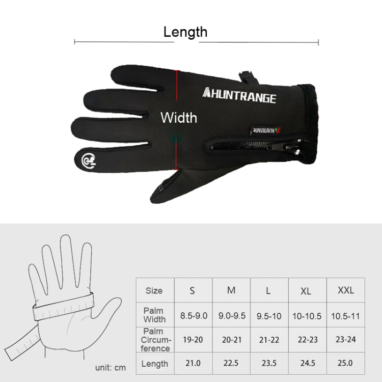 Guanti impermeabili touch screen per outdoor S-XXL