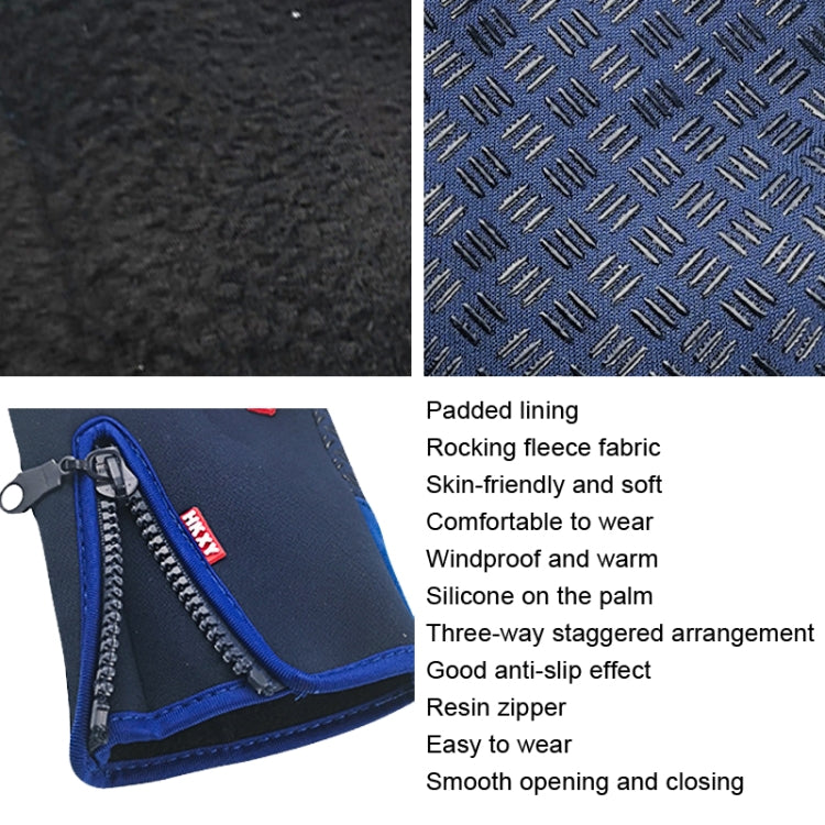 Guanto touch screen impermeabile per sport invernali all'aperto, M, L, XL