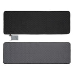 Imbottitura per sacco a pelo anti-freddo con riscaldamento a sette zone intelligente ricaricabile tramite USB invernale, 198x62cm Black Gray, 198x62cm Blue Orange