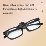 Lente d'ingrandimento occhiali con luci LED 1.8X e 1.3X