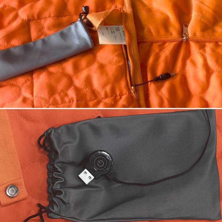 Coperta riscaldante elettrica per cuscino multifunzionale con riscaldamento intelligente USB portatile, Free Size