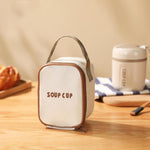Borsa termica isolante per barattoli e tazze per alimenti, custodia protettiva per thermos di zuppa e tazze per la colazione., Small, Medium, Large