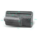 DE RAN FU Car Shade Glasses Box Storage Bag Car Flip Fur Colla Box Zipper Card Bag, 8018 Blue, 8018 Black, 8018 Brown, 8018 Grey