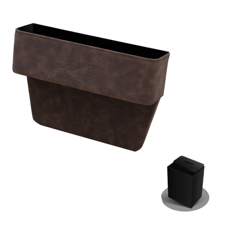 DE RAN FU Scatola portaoggetti per seggiolino auto Portabicchieri Pelliccia citrino Scatola portaoggetti per telefono, 6030 Blue, 6030 Black, 6030 Grey, 6030 Brown