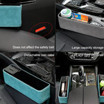 DE RAN FU Scatola portaoggetti per seggiolino auto Portabicchieri Pelliccia citrino Scatola portaoggetti per telefono, 6030 Blue, 6030 Black, 6030 Grey, 6030 Brown