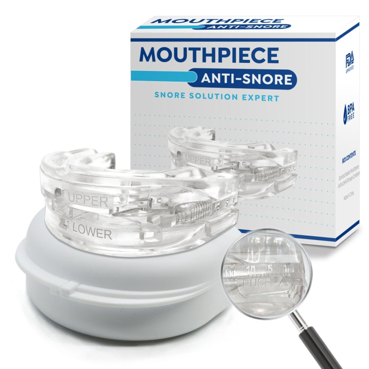 Vassoio dentale Bite regolabile Sleep Aid Anti-russamento Sbiancamento dei denti Bretelle sportive, Dental Tray