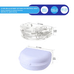 Vassoio dentale Bite regolabile Sleep Aid Anti-russamento Sbiancamento dei denti Bretelle sportive, Dental Tray