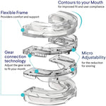 Vassoio dentale Bite regolabile Sleep Aid Anti-russamento Sbiancamento dei denti Bretelle sportive, Dental Tray