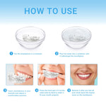 Vassoio dentale Bite regolabile Sleep Aid Anti-russamento Sbiancamento dei denti Bretelle sportive, Dental Tray