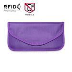 Borsa per schermatura del segnale del telefono cellulare da 6,5 pollici Borsa per la conservazione del segnale RFID isolato anti-posizione