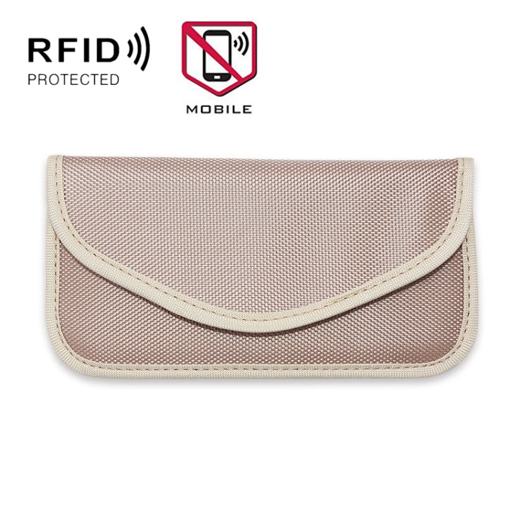 Borsa per schermatura del segnale del telefono cellulare da 6,5 pollici Borsa per la conservazione del segnale RFID isolato anti-posizione