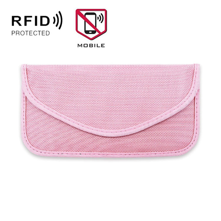 Borsa per schermatura del segnale del telefono cellulare da 6,5 pollici Borsa per la conservazione del segnale RFID isolato anti-posizione