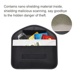 Borsa per schermatura del segnale del telefono cellulare da 6,5 pollici Borsa per la conservazione del segnale RFID isolato anti-posizione