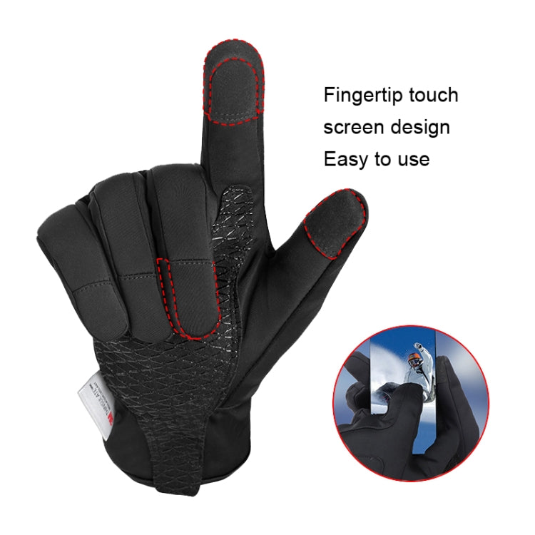 A030 Guanto da sci invernale Guanti sportivi da equitazione Mantieni caldi i guanti, M, L, XL