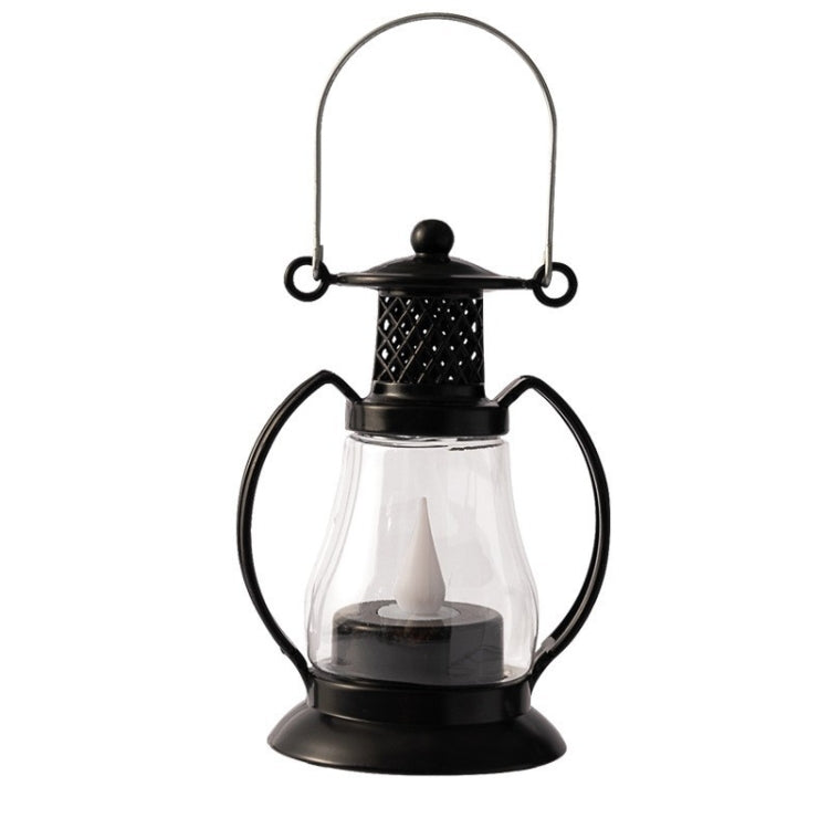 Retro goccia d'acqua Fiamma Lanterna Ornamento Scena natalizia Decorazione Luce ad olio