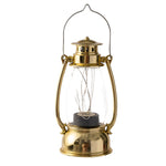 Lampada a olio di simulazione della decorazione della scena di Natale della decorazione della tavola della lanterna retrò