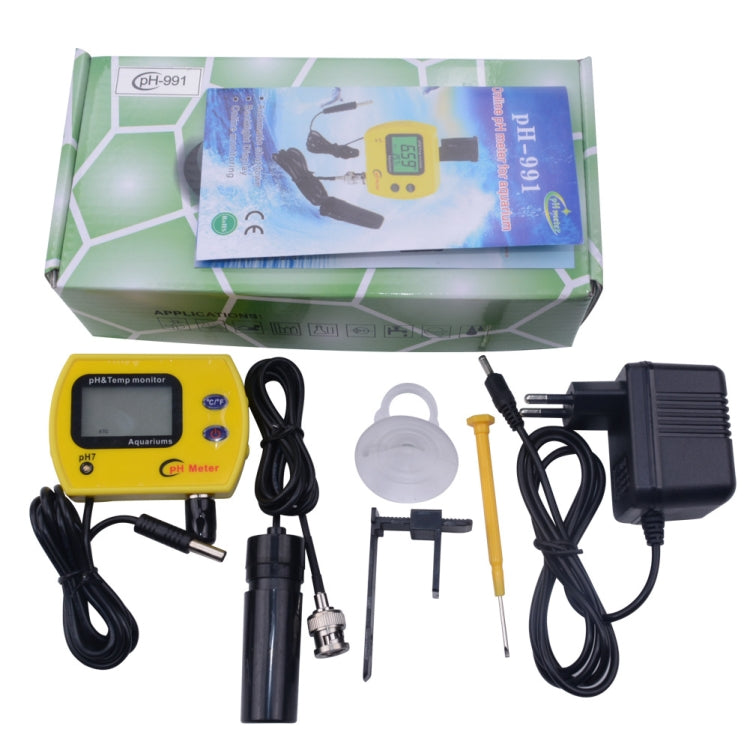 Tester pH e temperatura piscina con spina US/EU