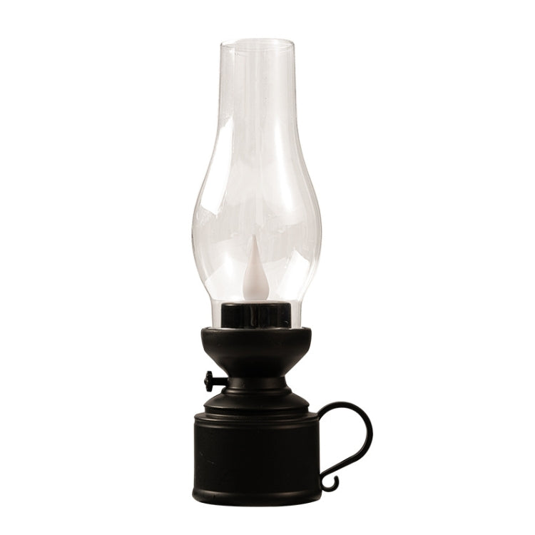 Retro lampada a cherosene luminosa Simulazione natalizia Lampada a olio Decorazione, Spec:, Water-drop (Bronze), Water-drop (Black), Water-drop (White), Shaking (Bronze), Shaking (Black), Shaking (White)