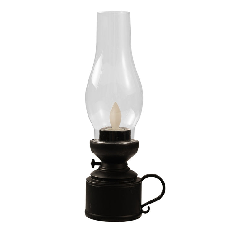 Retro lampada a cherosene luminosa Simulazione natalizia Lampada a olio Decorazione, Spec:, Water-drop (Bronze), Water-drop (Black), Water-drop (White), Shaking (Bronze), Shaking (Black), Shaking (White)
