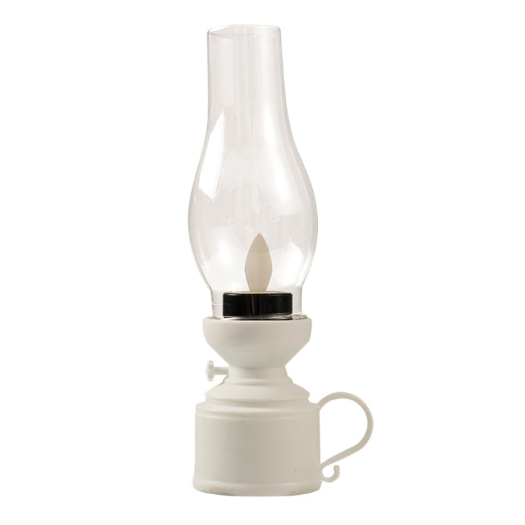 Retro lampada a cherosene luminosa Simulazione natalizia Lampada a olio Decorazione, Spec:, Water-drop (Bronze), Water-drop (Black), Water-drop (White), Shaking (Bronze), Shaking (Black), Shaking (White)