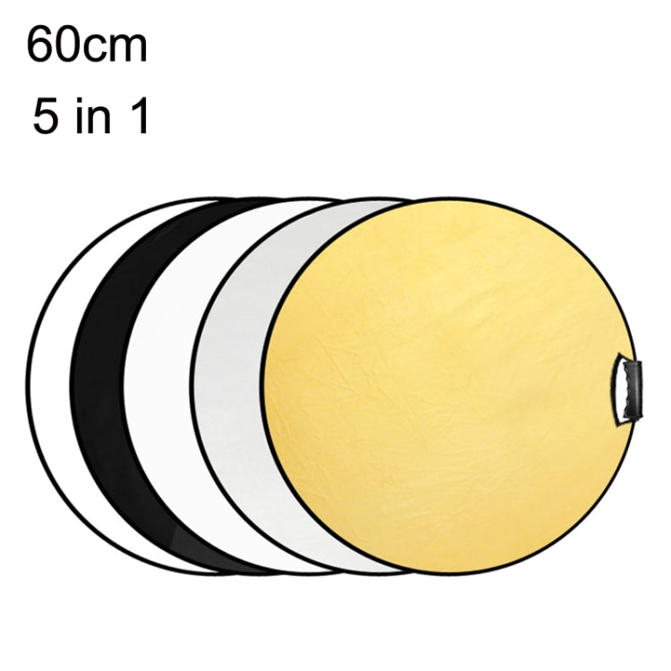 Selens 5 in 1 (oro / argento / bianco / nero / luce soffusa) lavagna riflettente pieghevole, dimensioni:, 60cm Round, 80cm Round, 110cm Round, 60x90cm, 80x120cm, 120x180cm, 150x200cm, 80cm Triangle, 110cm Triangle