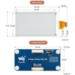 Display e-paper 5 pollici Waveshare SPI per Raspberry Pi