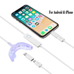 Sistema di sbiancamento dentale del dispositivo di sbiancamento dei denti a 16 LED con temporizzazione di 25 minuti controllata da filo, Wire-Controlled