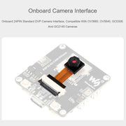 Scheda di sviluppo per fotocamera AIoT Waveshare ESP32-S3, With GC0308 Camera, With GC2145 Camera, With OV3660 Camera, With OV5640 Camera