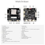 Scheda di sviluppo per fotocamera AIoT Waveshare ESP32-S3, With GC0308 Camera, With GC2145 Camera, With OV3660 Camera, With OV5640 Camera