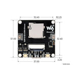 Scheda di sviluppo per fotocamera AIoT Waveshare ESP32-S3, With GC0308 Camera, With GC2145 Camera, With OV3660 Camera, With OV5640 Camera