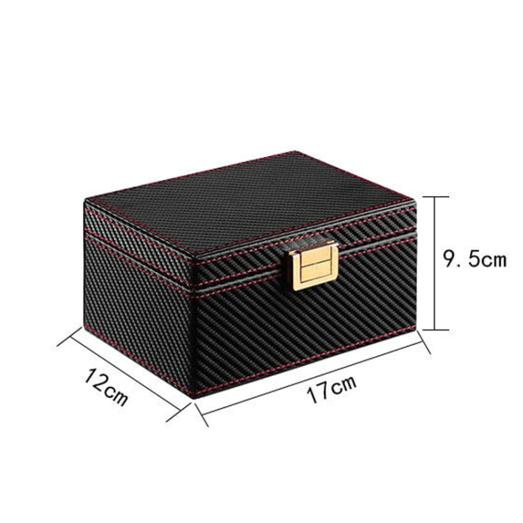 Scatola di schermatura del segnale RFID Scatola per cellulare anti-smagnetizzazione con chiave per auto, Carbon Fiber