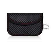 Custodia per schede RFID in fibra di carbonio Custodia protettiva per segnale chiave auto a prova di radiazioni, 10.5 x 6.5cm, 11.5 x 7.5cm