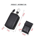 Borsa per chiavi con schermatura del segnale RFID Borsa per isolamento Borsa per carte anti-smagnetizzazione, RFID Signal Shielding Key Bag